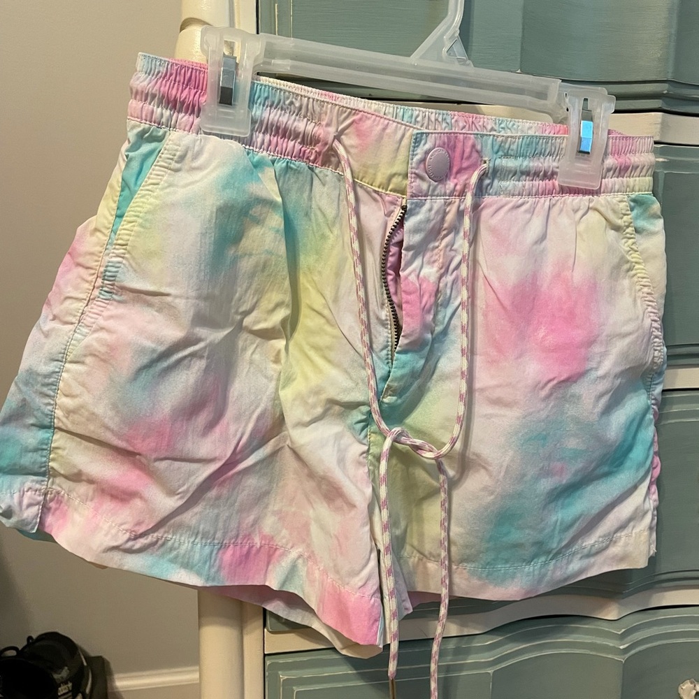 Pastel tyedye American Eagle shorts. Worn once